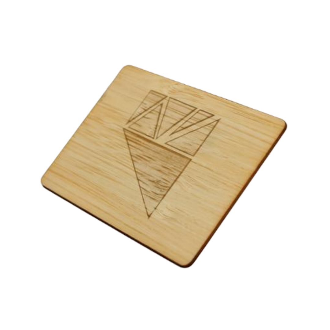 The Kordicard - Customizable Business Card - Bamboo Finish | Digital | NFC | Tap & Connect